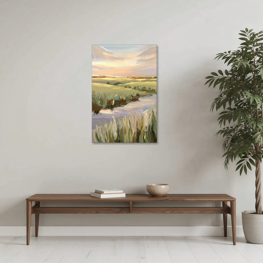 Wichita Scenic Horizons - Canvas Wall Art - Coffee Table - 24x36