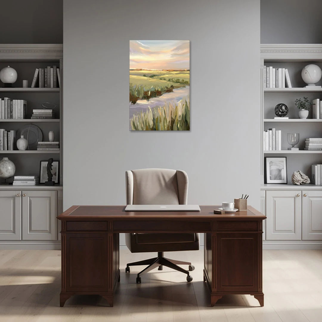 Wichita Scenic Horizons - Canvas Wall Art - Office - 24x36