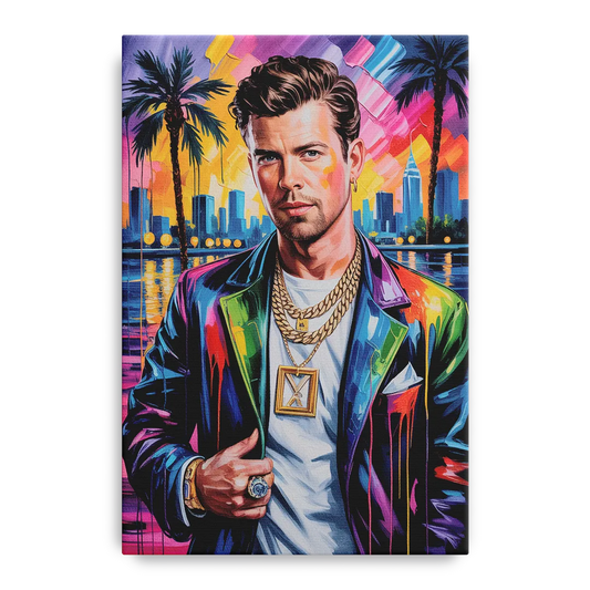 Yellow Dust - Canvas Wall Art