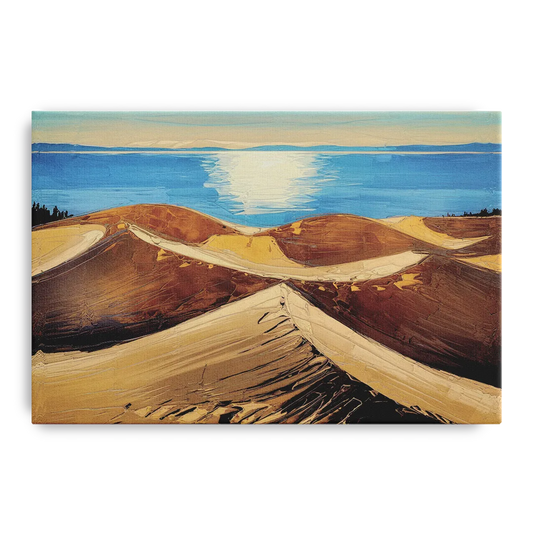 Traverse City Sleeping Bear Dunes - Canvas Wall Art