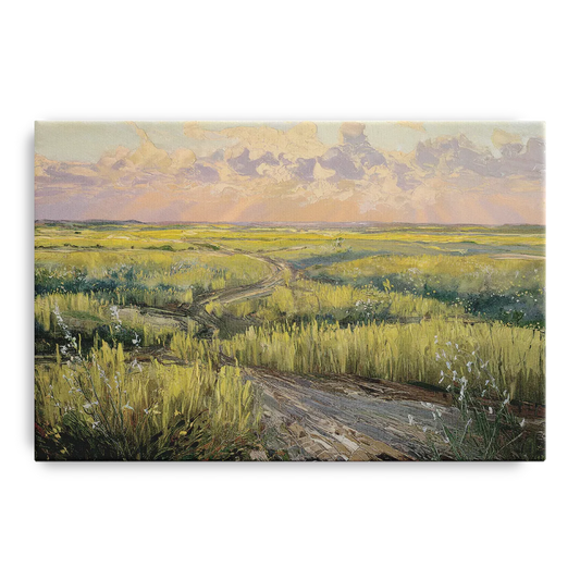 Lubbock Prairie Landscape - Canvas Wall Art