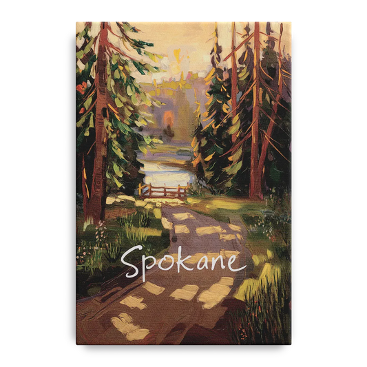 Spokane Nature Trails - Canvas Wall Art