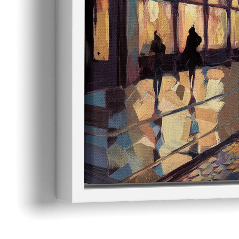 Chandler Urban Charm - Close-Up White Frame Canvas