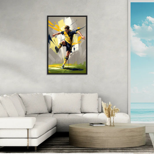 Nashville FC Soccer Spirit - Living Room Black Frame Canvas