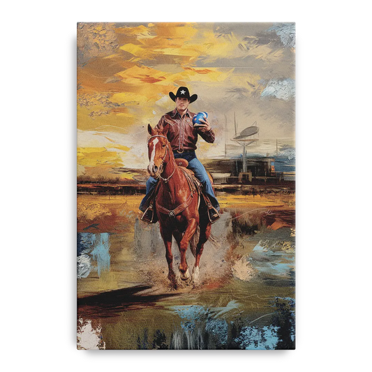 Dallas Cowboy Culture - Canvas Wall Art