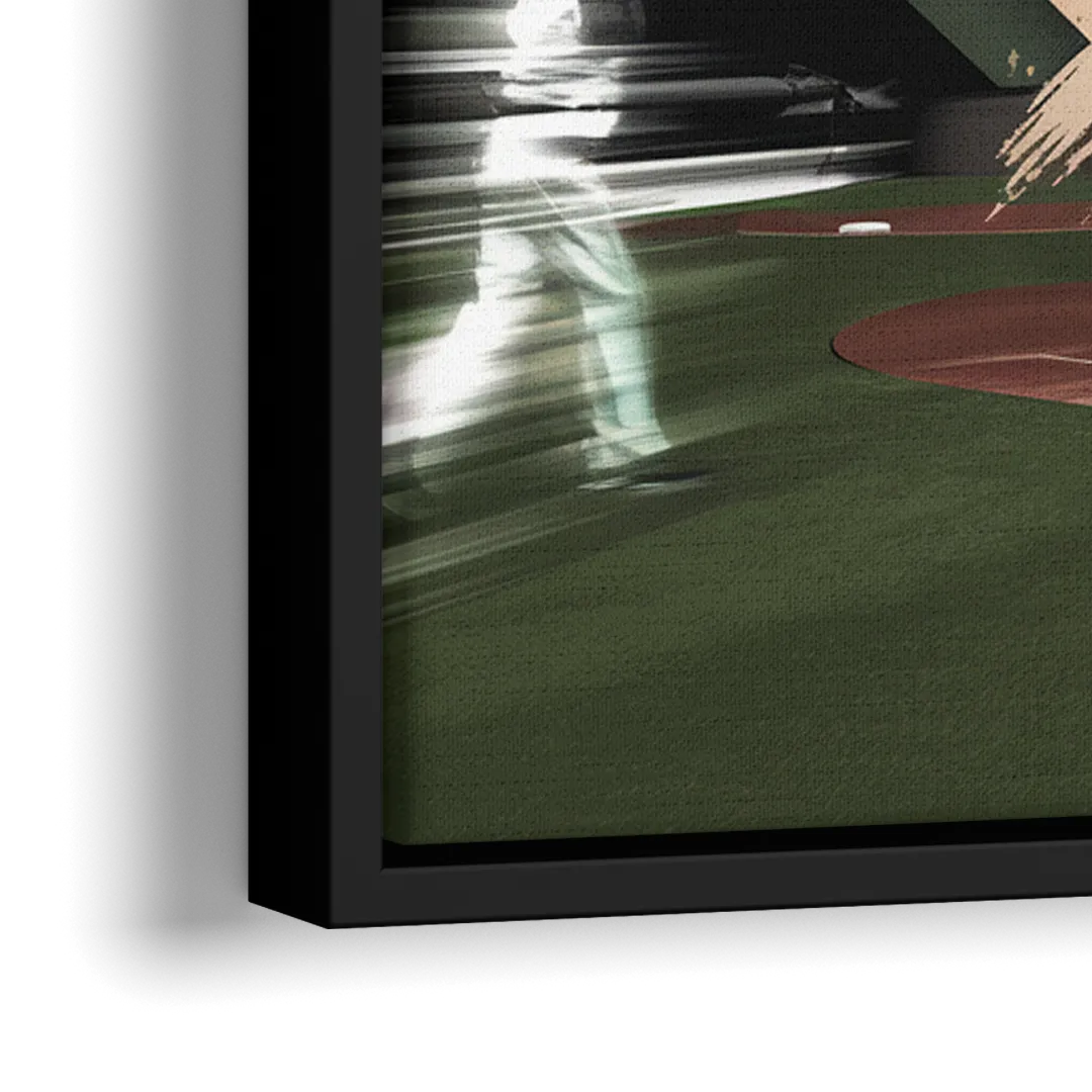 Chicago White Sox Legacy - Close-Up Black Frame Canvas