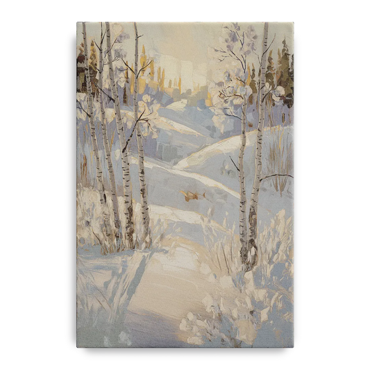 Aspen Winter Wonderland - Canvas Wall Art