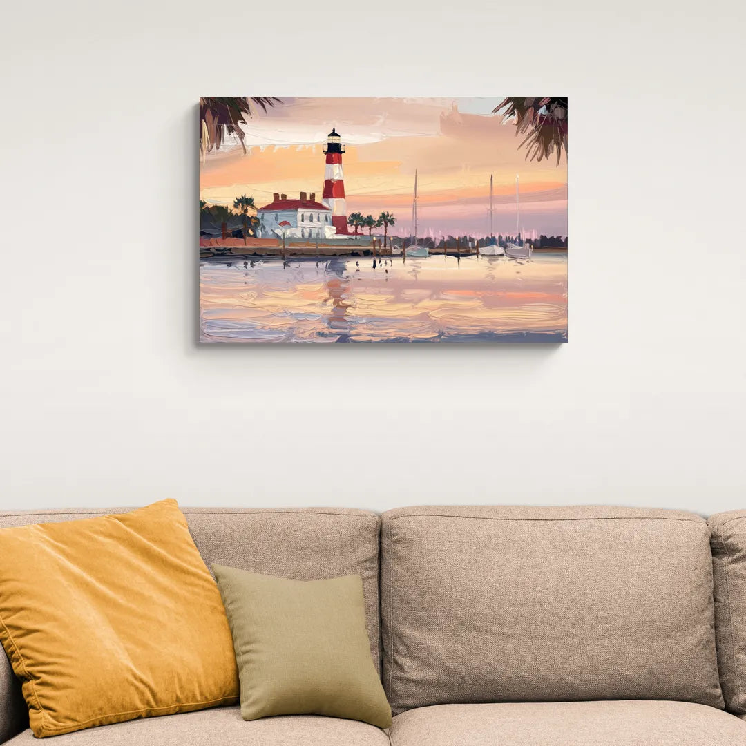 Hilton Head Island Palmetto Breeze - Canvas Wall Art Living Room
