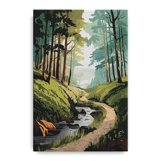 Franklin Nature Trails - Canvas Wall Art