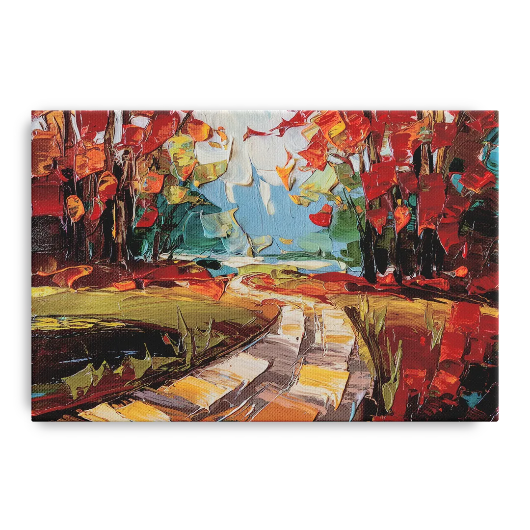 Durham Autumn Colors - Canvas Wall Art