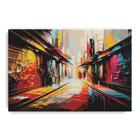 Ashland Street Art Vibes - Canvas Wall Art