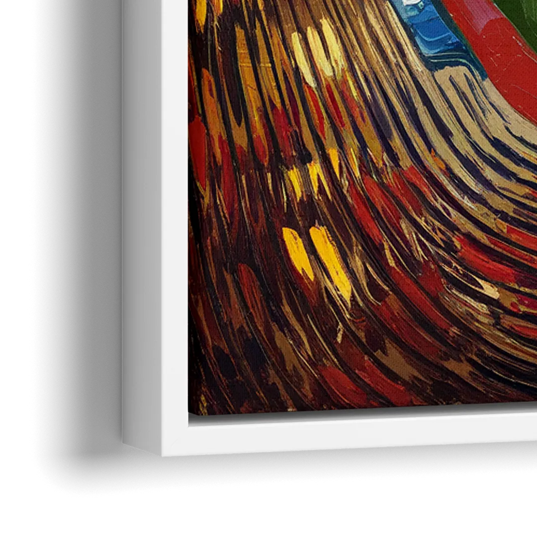 Rochester Red Wings Stadium - Close-Up White Frame Canvas