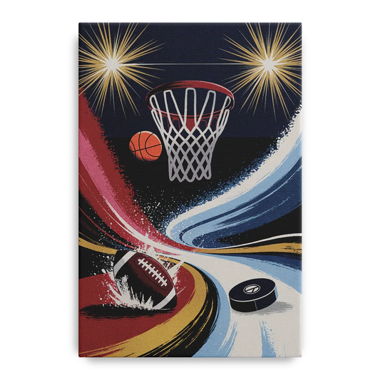 Grand Rapids Sports Team Pride - Canvas Wall Art