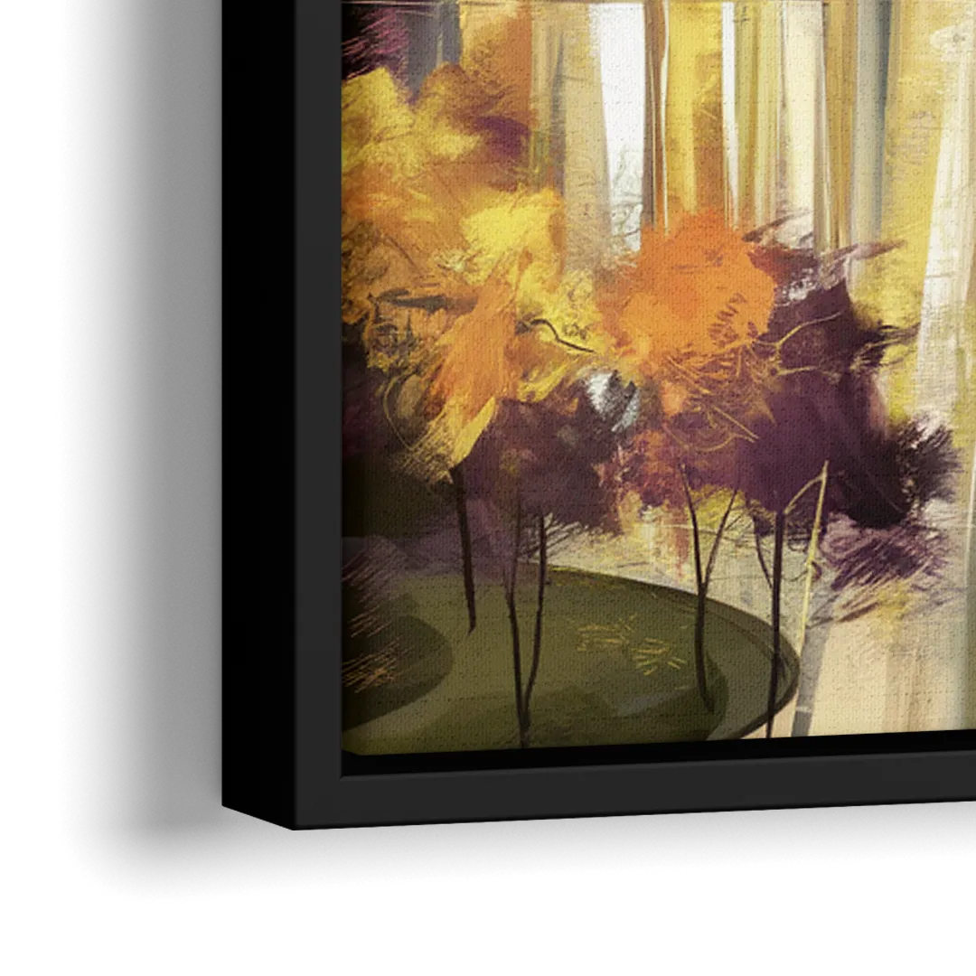 Irving Scenic Views - Close-Up Black Frame Canvas