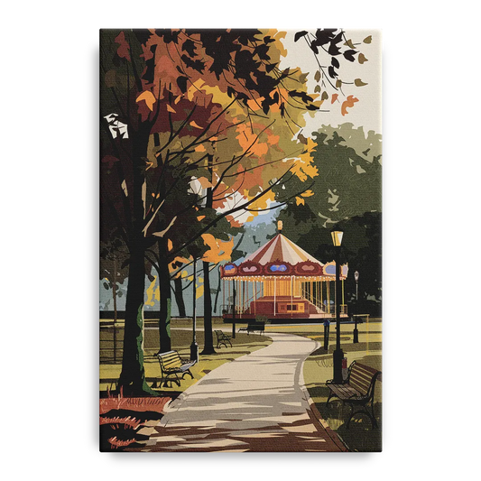 Raleigh Nature and Parks - Canvas Wall Art