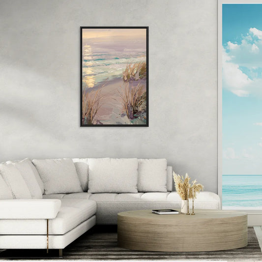 Myrtle Beach Atlantic Breeze - Living Room Black Frame Canvas