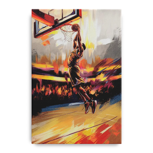 Irvine Basketball Spirit - Canvas Wall Art