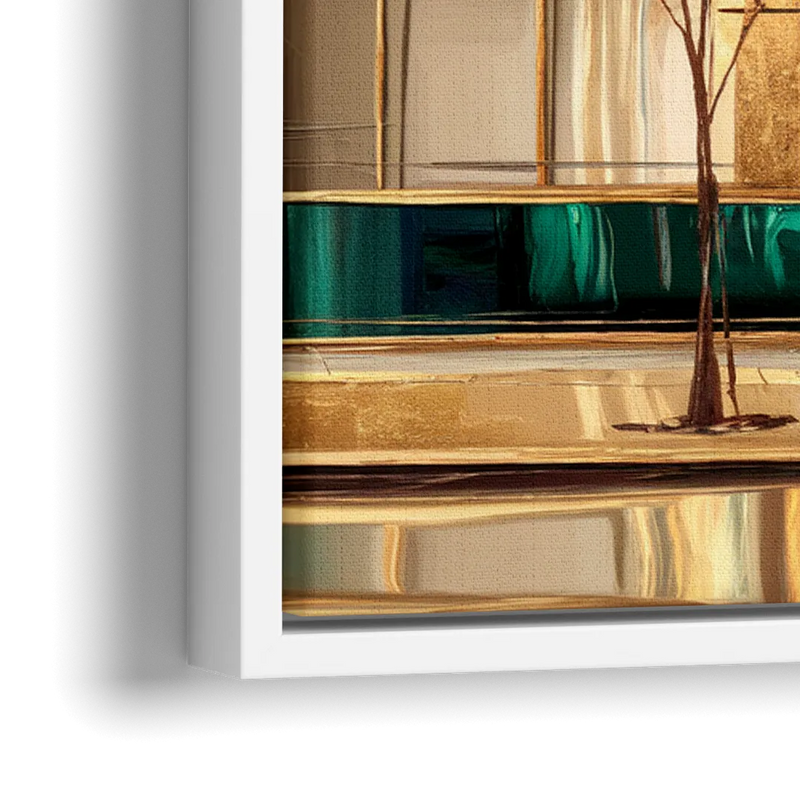 Chandler Artistic Vibes - Close-Up White Frame Canvas