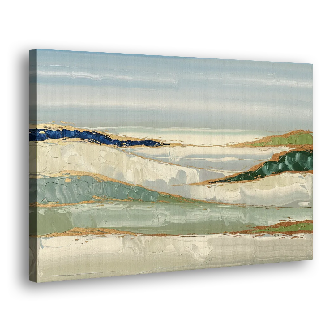 Eugene Abstract Landscape - Canvas Print Art Sides