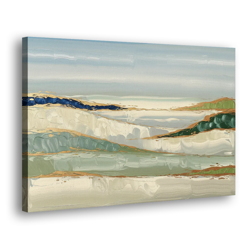 Eugene Abstract Landscape - Canvas Print Art Sides