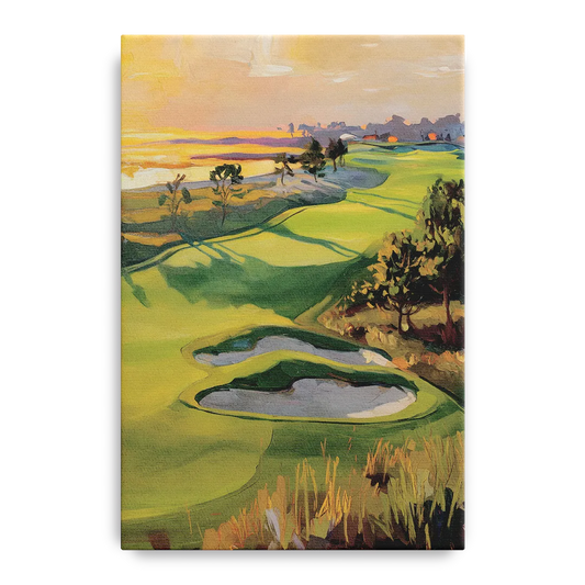 Hilton Head Island Golf Course Serenity - Canvas Wall Art