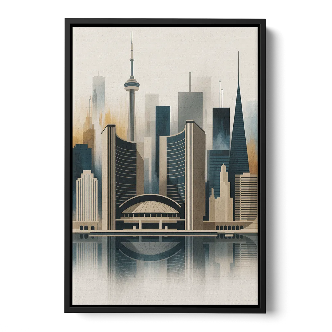 Royal Ontario Museum - Black Frame Canvas