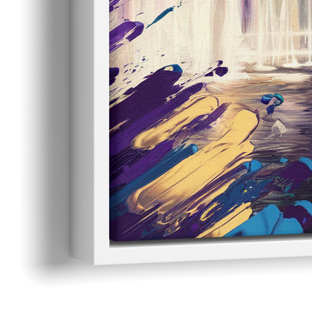 Henderson Vegas Vibes - Close-Up White Frame Canvas