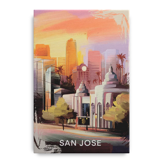 San Jose Architectural Beauty - Canvas Wall Art