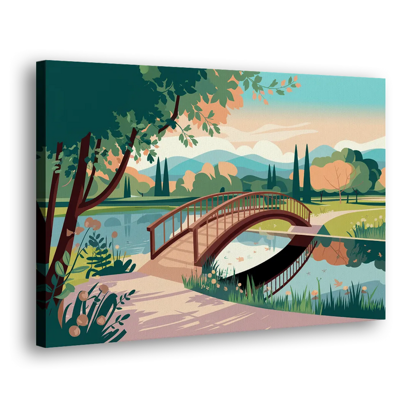 Springfield Parks And Trails - Canvas Print Art Sides