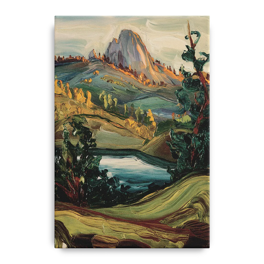 Little Rock Pinnacle Mountain - Canvas Wall Art