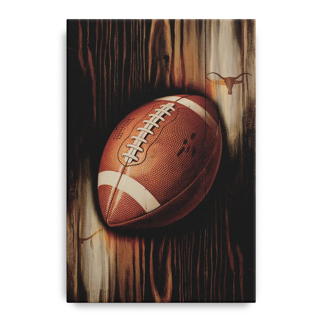 Austin UT Football Energy - Canvas Wall Art