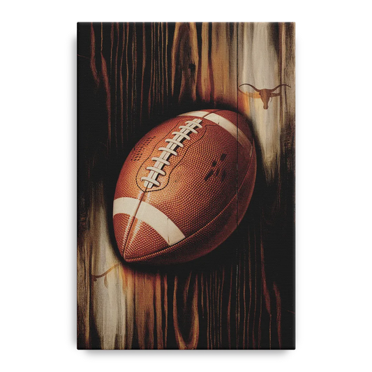 Austin UT Football Energy - Canvas Wall Art