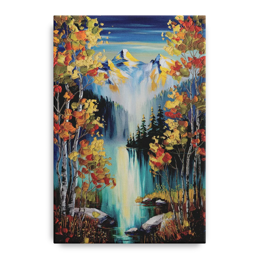 Aspen Alpine Serenity - Canvas Wall Art