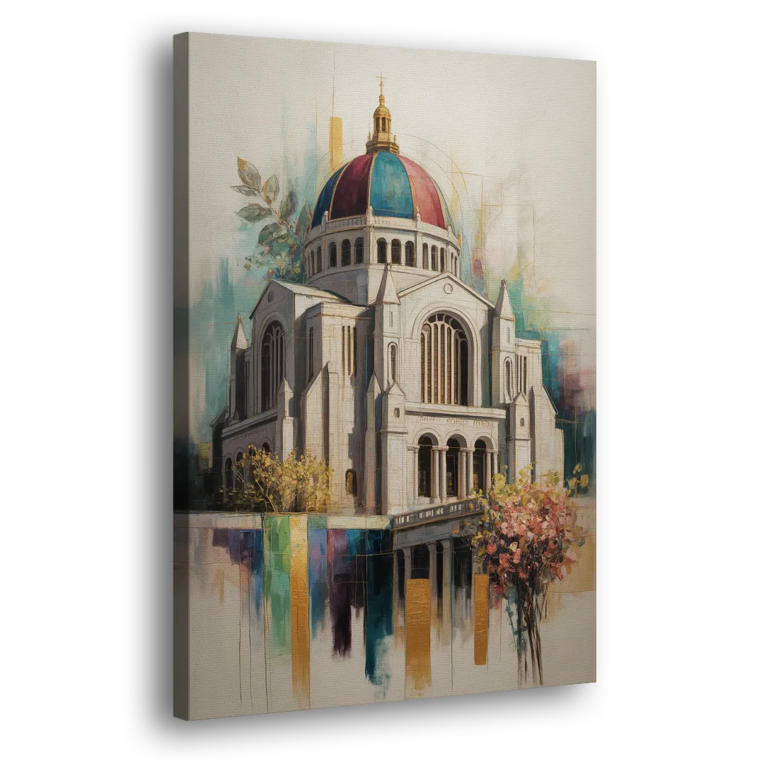 Saint Josephs Oratory - Canvas Print Art Sides