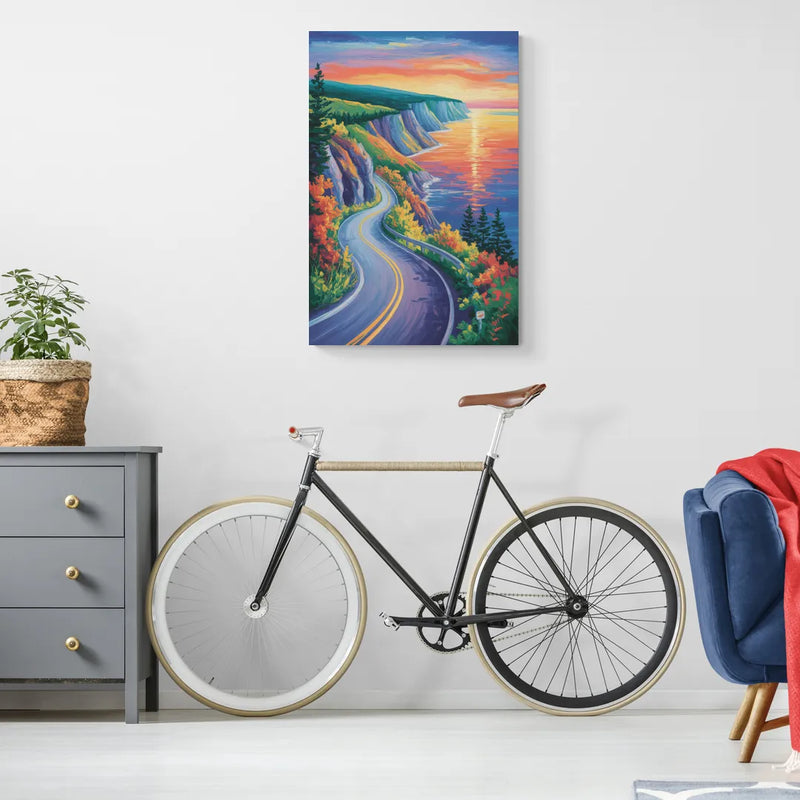 Cabot Trail Vista - Canvas Wall Art Living Room