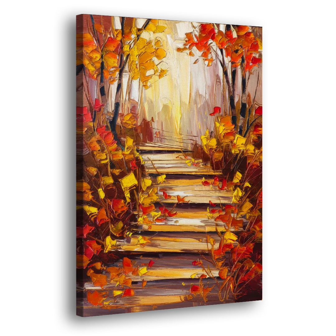 Madison Arboretum Trails - Canvas Print Art Sides