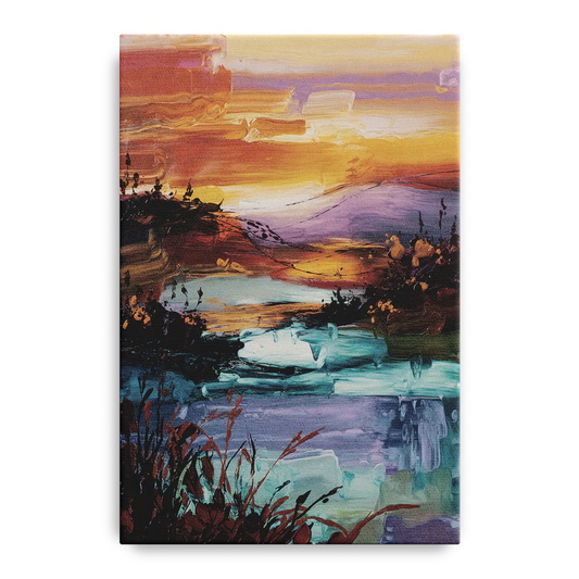 Ashland Evening Glow - Canvas Wall Art