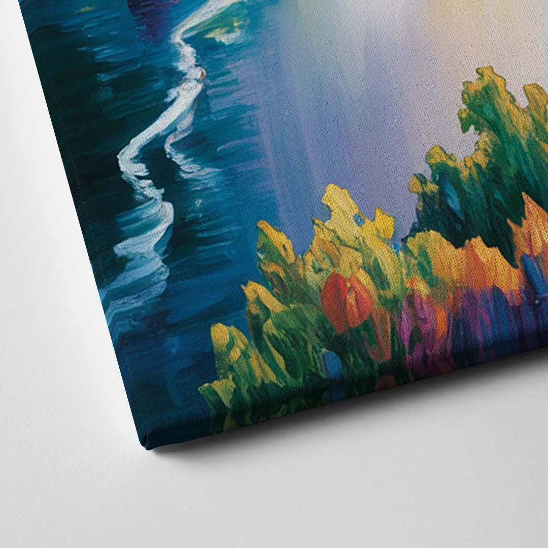 Niagara Falls Tunnel View Canvas Close Up