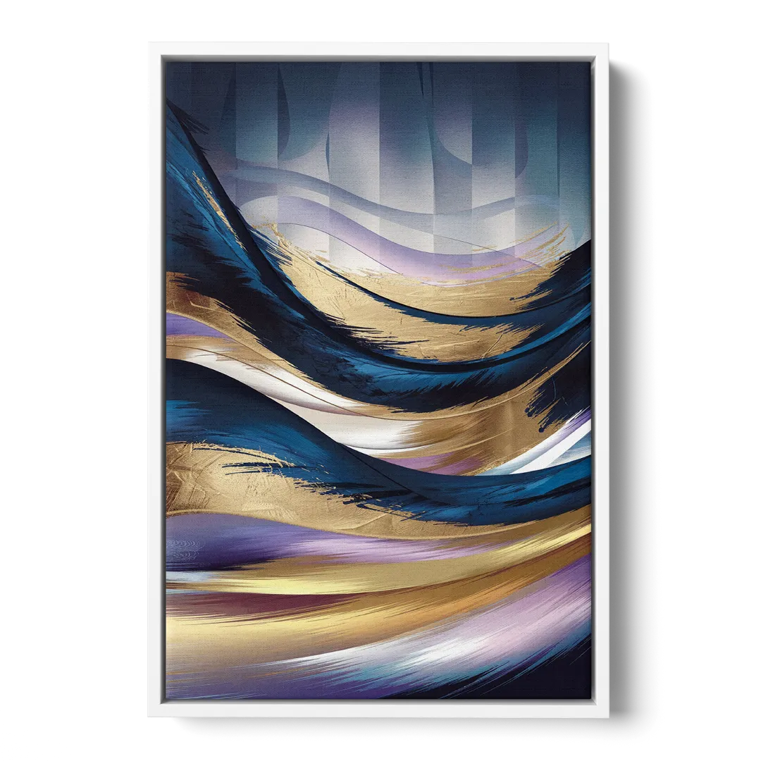 Madison Overture Center Scene - White Frame Canvas