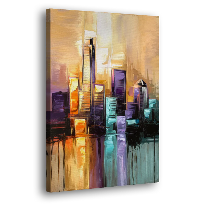 Austin Moody Cityscape - Canvas Print Art Sides