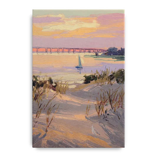 Virginia Beach Chesapeake Bay Views - Canvas Wall Art