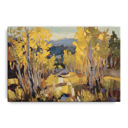 Aspen Wilderness Beauty - Canvas Wall Art