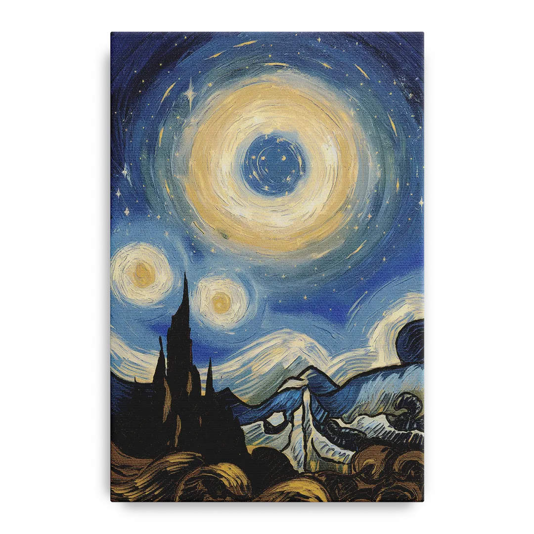 Corona Nightscape Glow - Canvas Wall Art