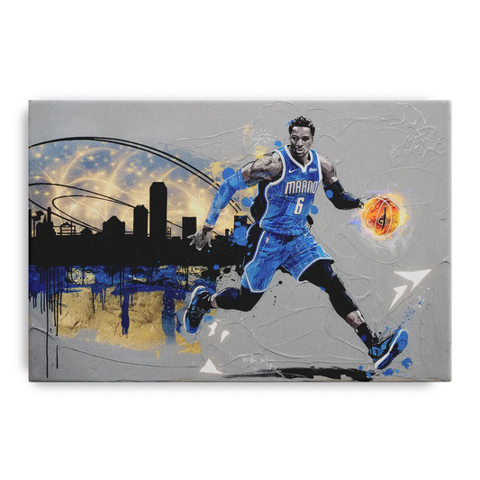 Orlando Magic Basketball Theme - Canvas Wall Art