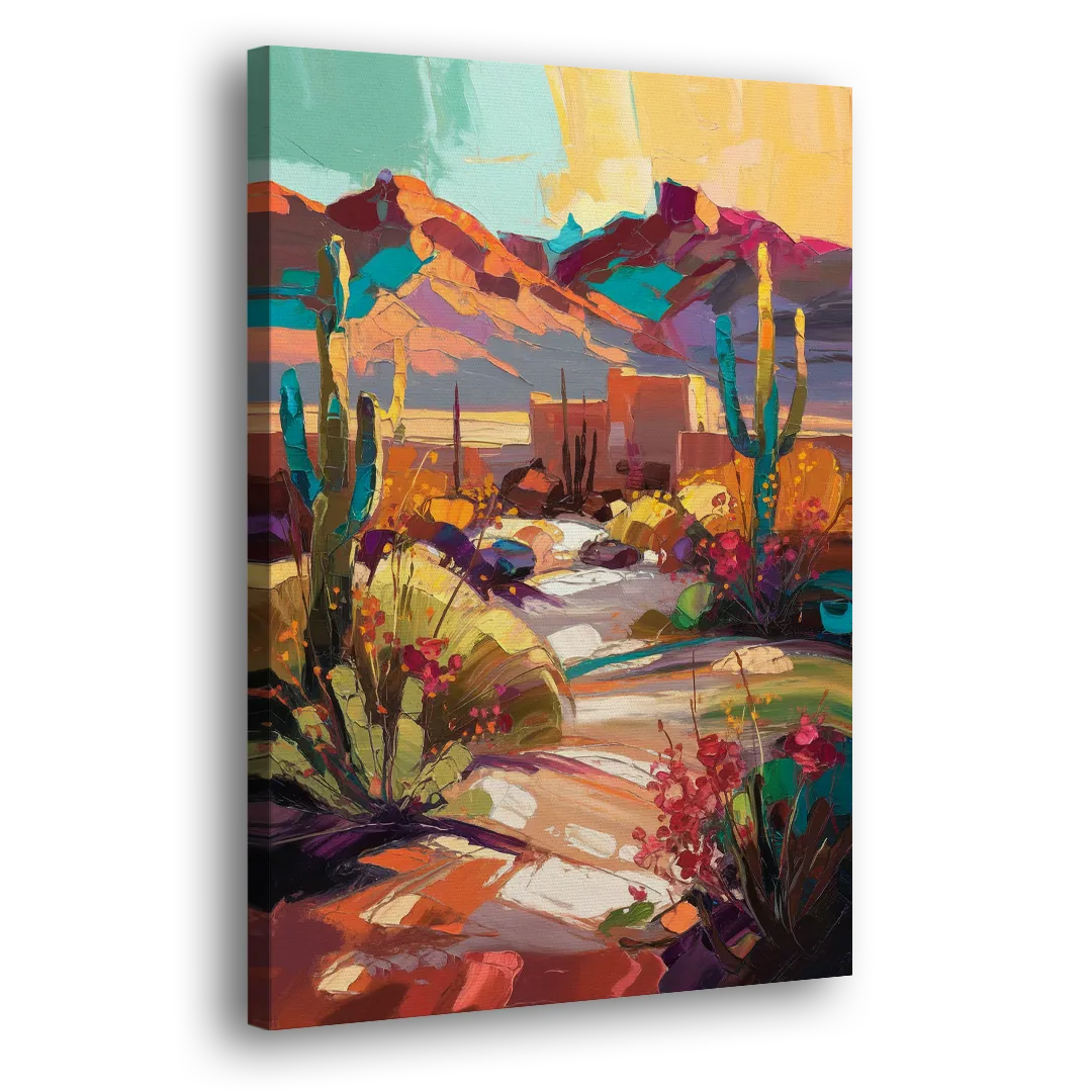 El Paso Borderland Beauty - Canvas Print Art Sides