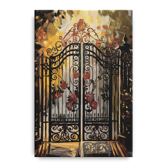 Charleston Iconic Gates - Canvas Wall Art