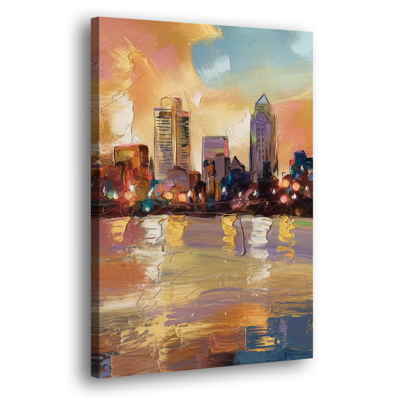Franklin Skyline View - Canvas Print Art Sides