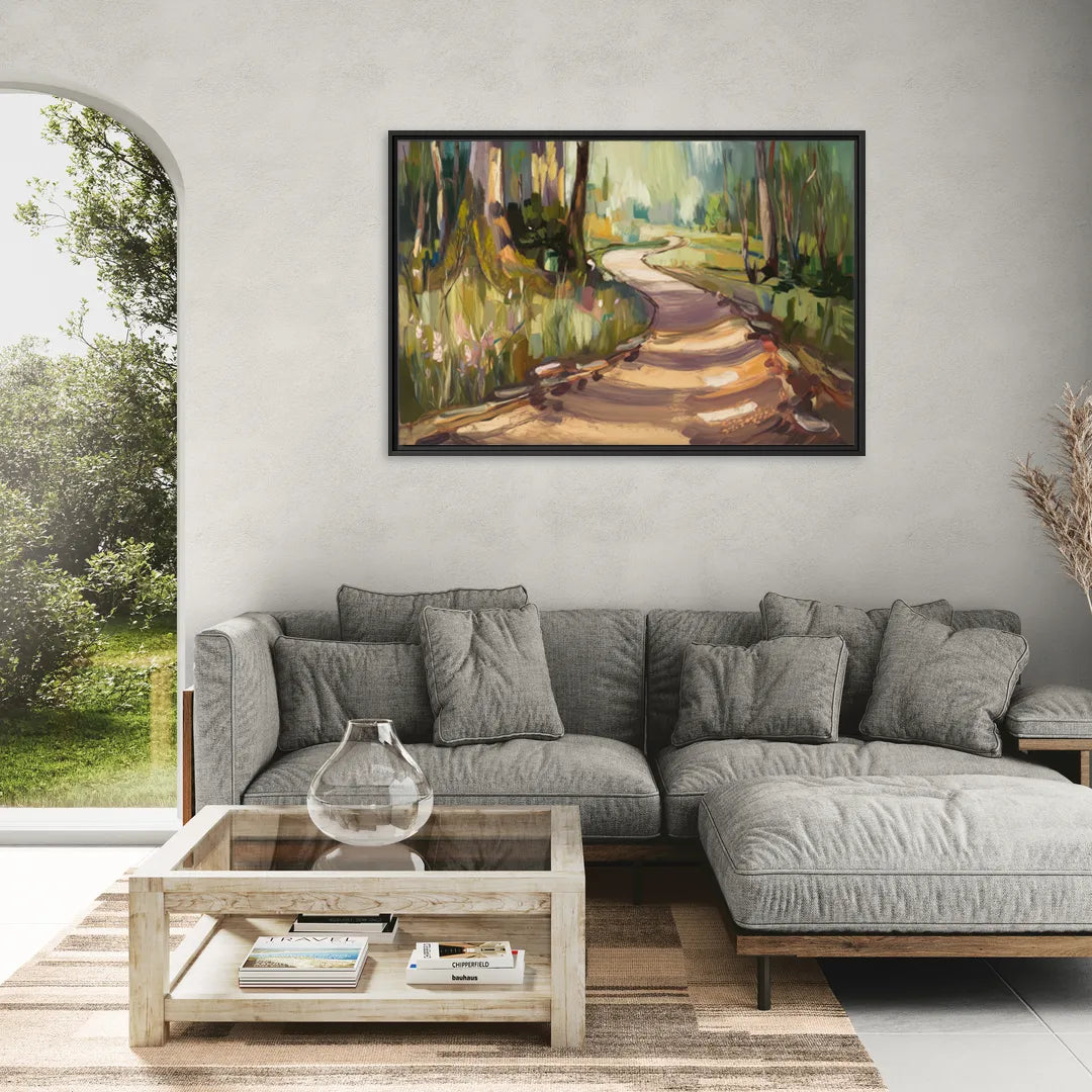 Ashland Scenic Trails - Living Room Black Frame Canvas
