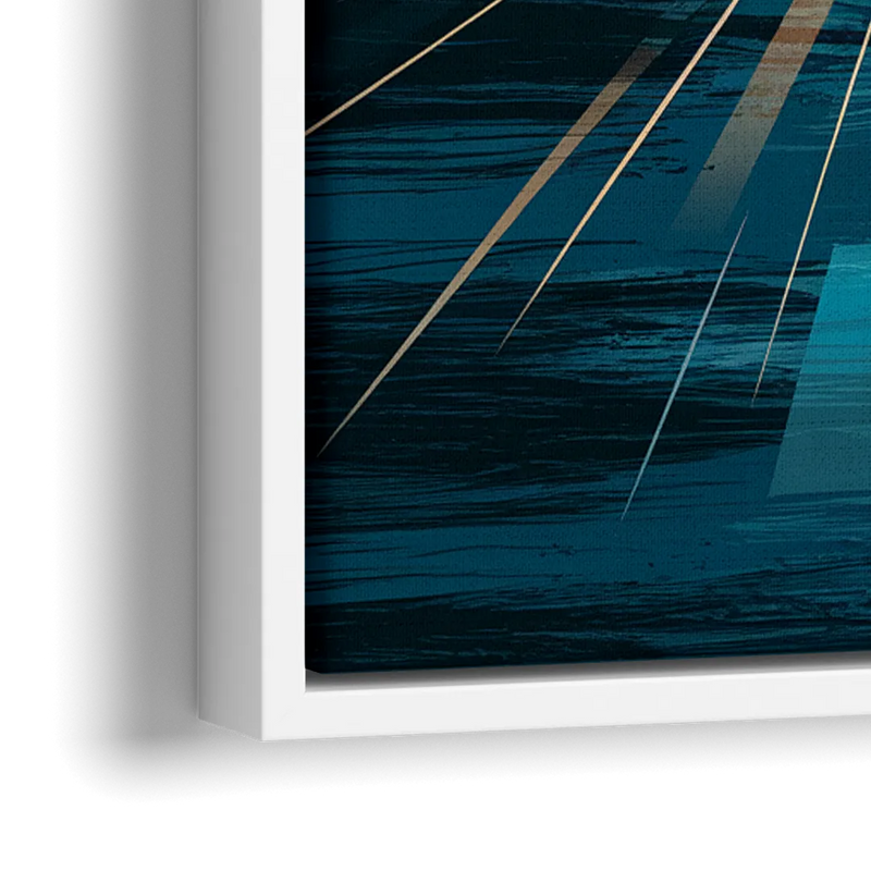 El Paso Downtown Vibes - Close-Up White Frame Canvas