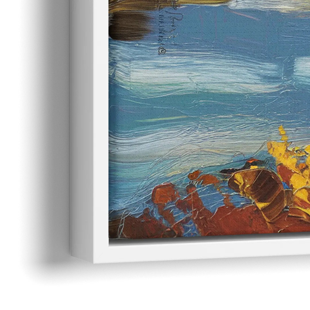 Boise Nature Escape - Close-Up White Frame Canvas